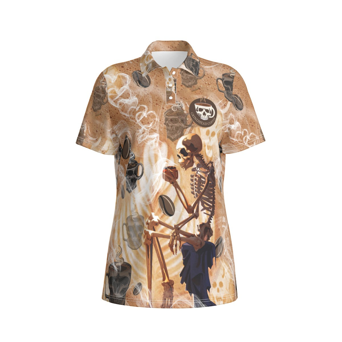 Grindhead Women's Polo Shirt - Collar Jersey
