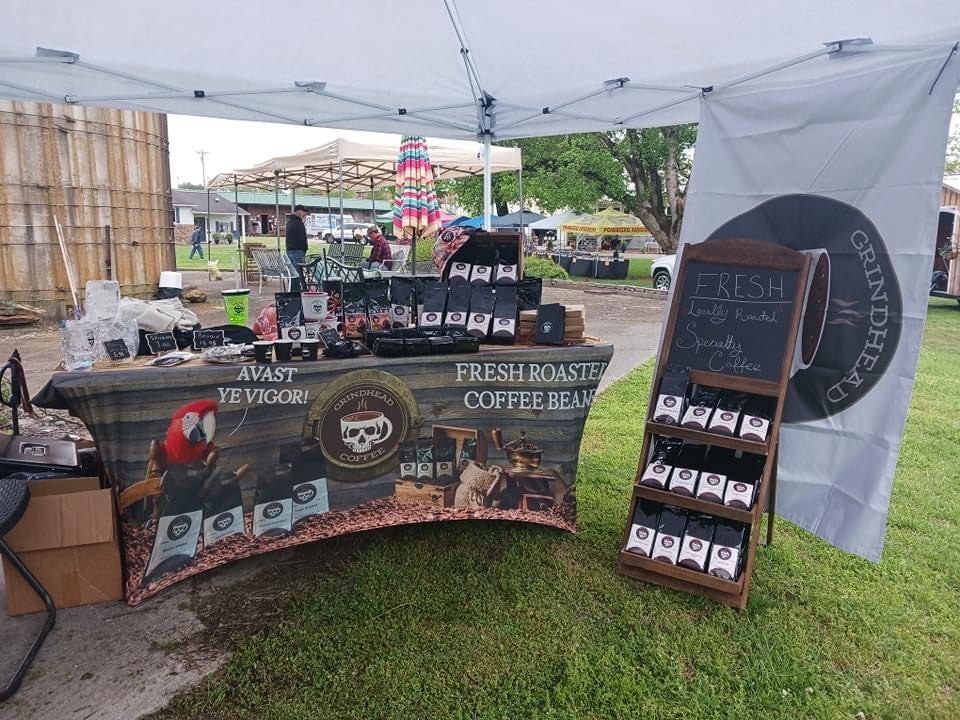 Bean Attack - Get yer ship loaded with 200-100 1/2lb bags of Grindhead Coffee Beans!