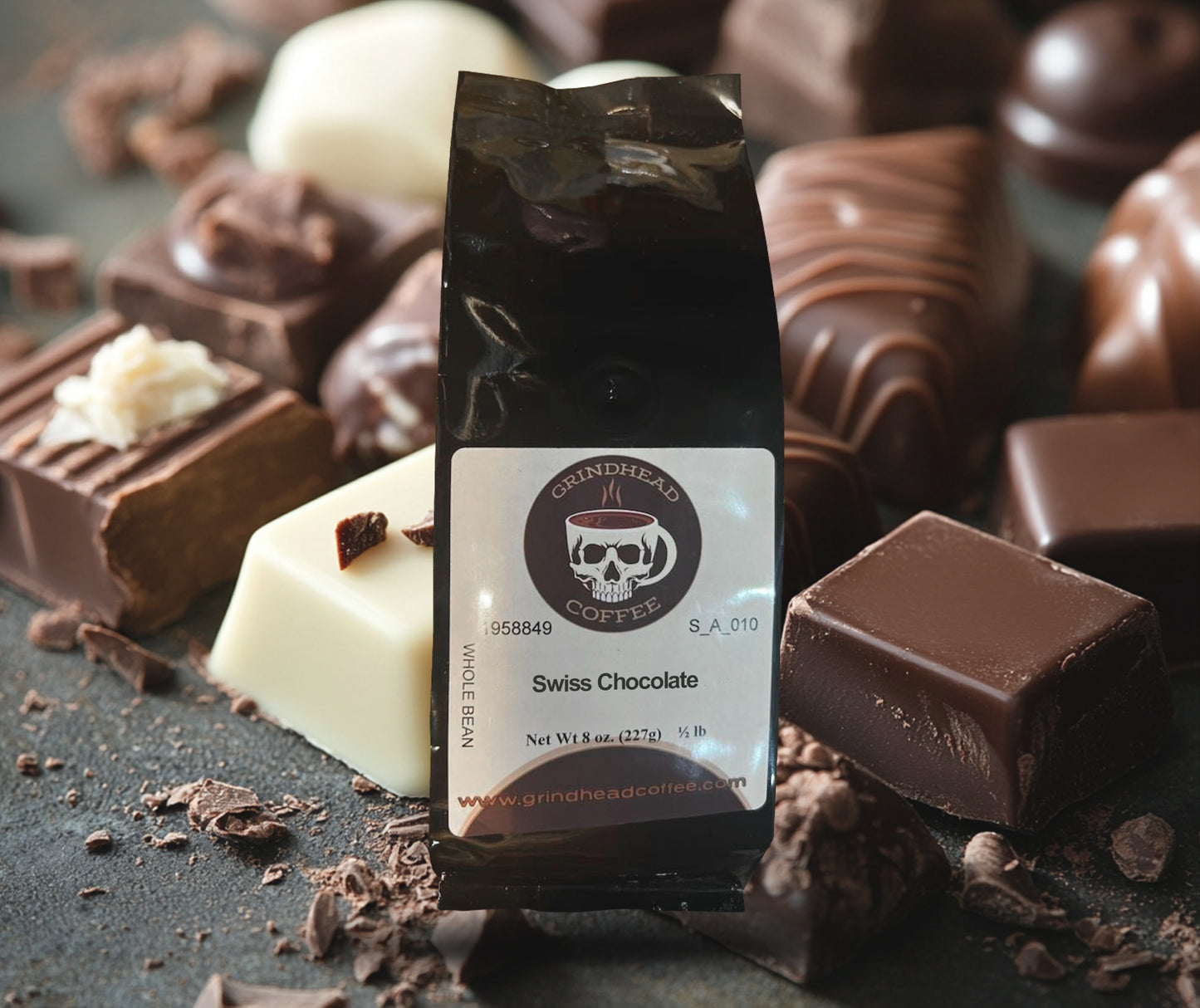 Swiss Chocolate Coffee - Luxury Coffee - Creamy Chocolate - Dessert Coffee - 1/2 lb