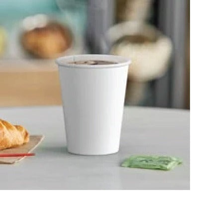12 oz. White Hot Cup 1000 ct