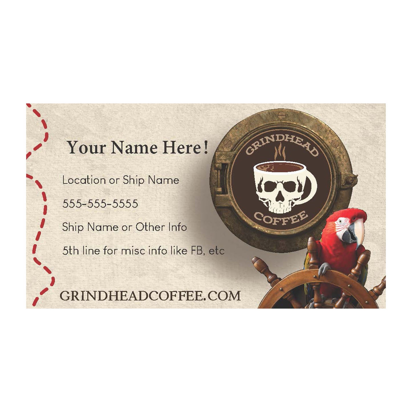 Business Cards - The Club - 250 or 500 Cards