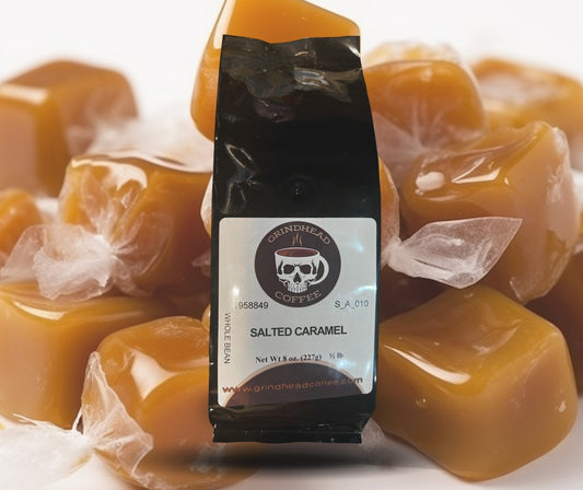 Salted Caramel Coffee - Luxury Coffee Lover Gift - CaramelFlavored Coffee - Coffee Lover