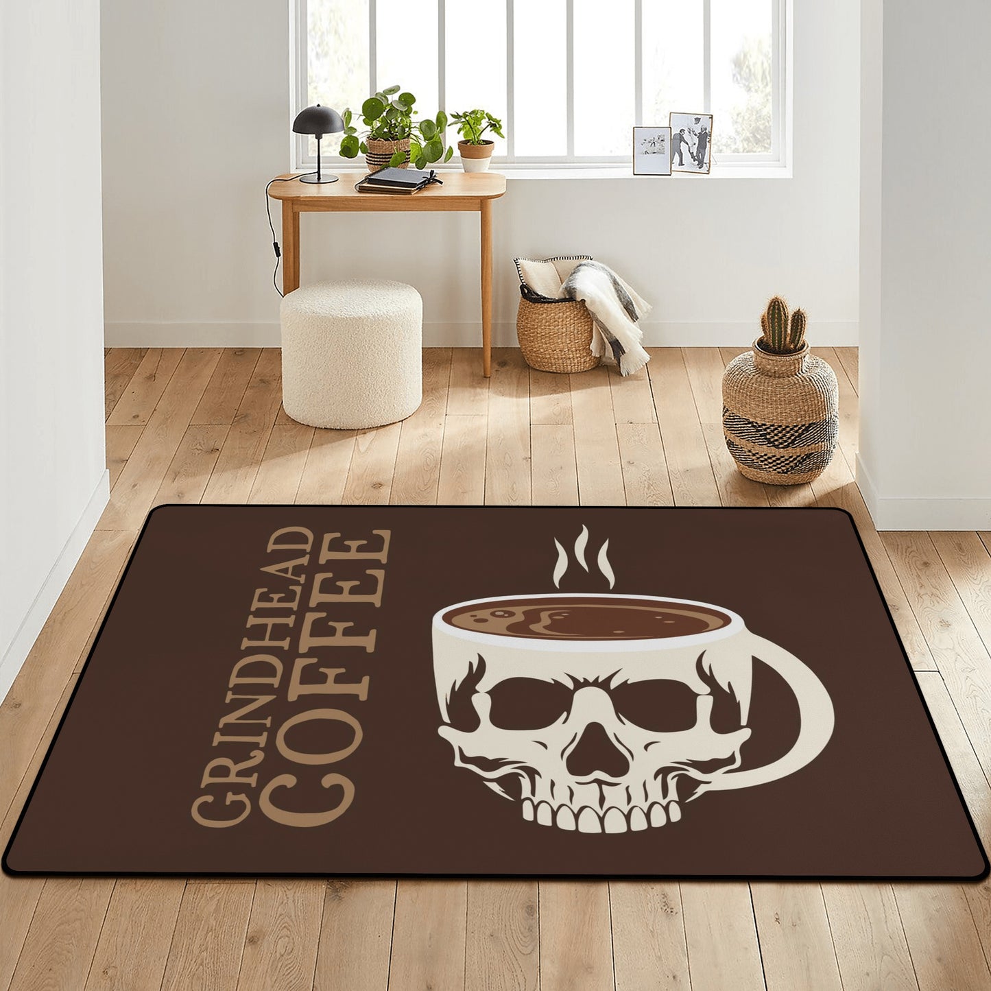 Grindhead Area Rug - 5 Ft x 3 Ft - Free Shipping!