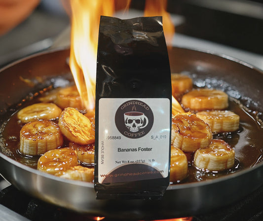 Bananas Foster Coffee - Pancake Flavor Coffee - Breakfast Coffee  - 1/2 lb