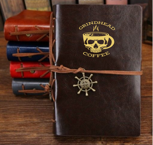 Pirate Notebook - Gold Embossed Logo