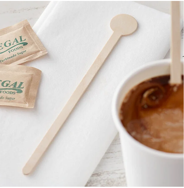 Wooden Paddle Stirrers