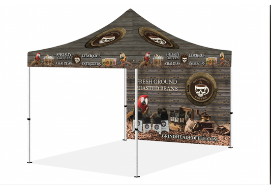 Grindhead Tent - 10x10 Canopy and Full Wall
