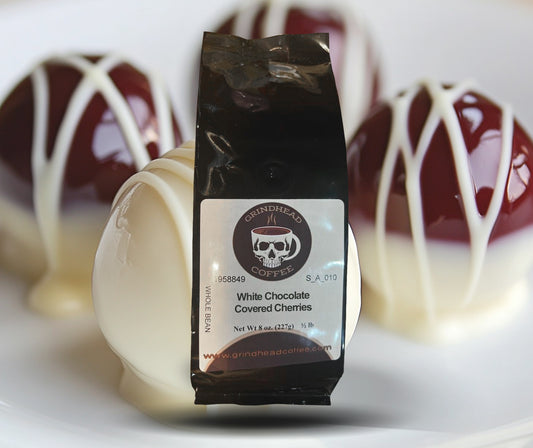 White Chocolate Cherries Flavored Coffee - Cherry Flavor - Luxury Coffee - 1/2 lb