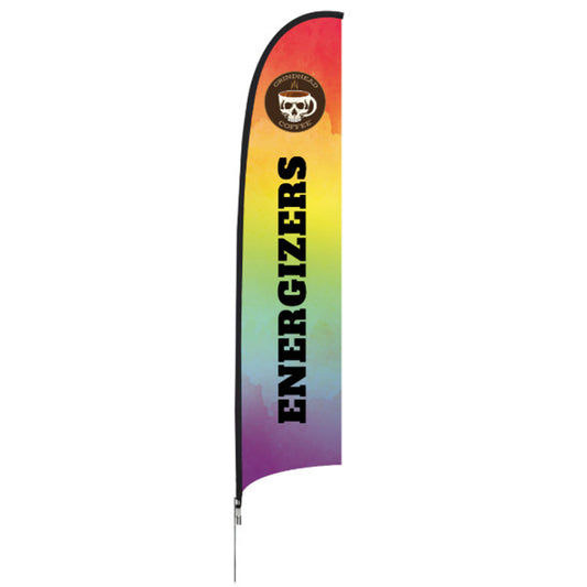 Energizers - Rainbow - 14' Feather Flag