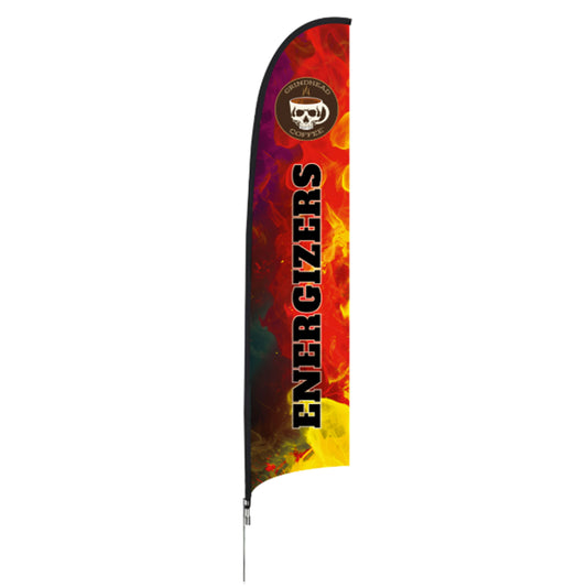 Energizers - Red / Yellow - 14' Feather Flag