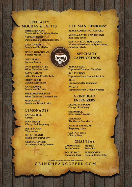 Grindhead Menu