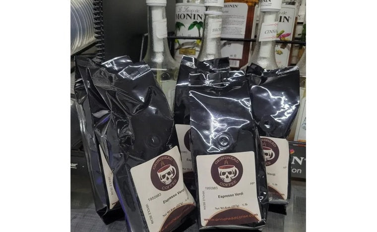 Mudslide Coffee - Luxury Coffee Lover Gift - Liqueur Flavored Medium - Half lb Samples