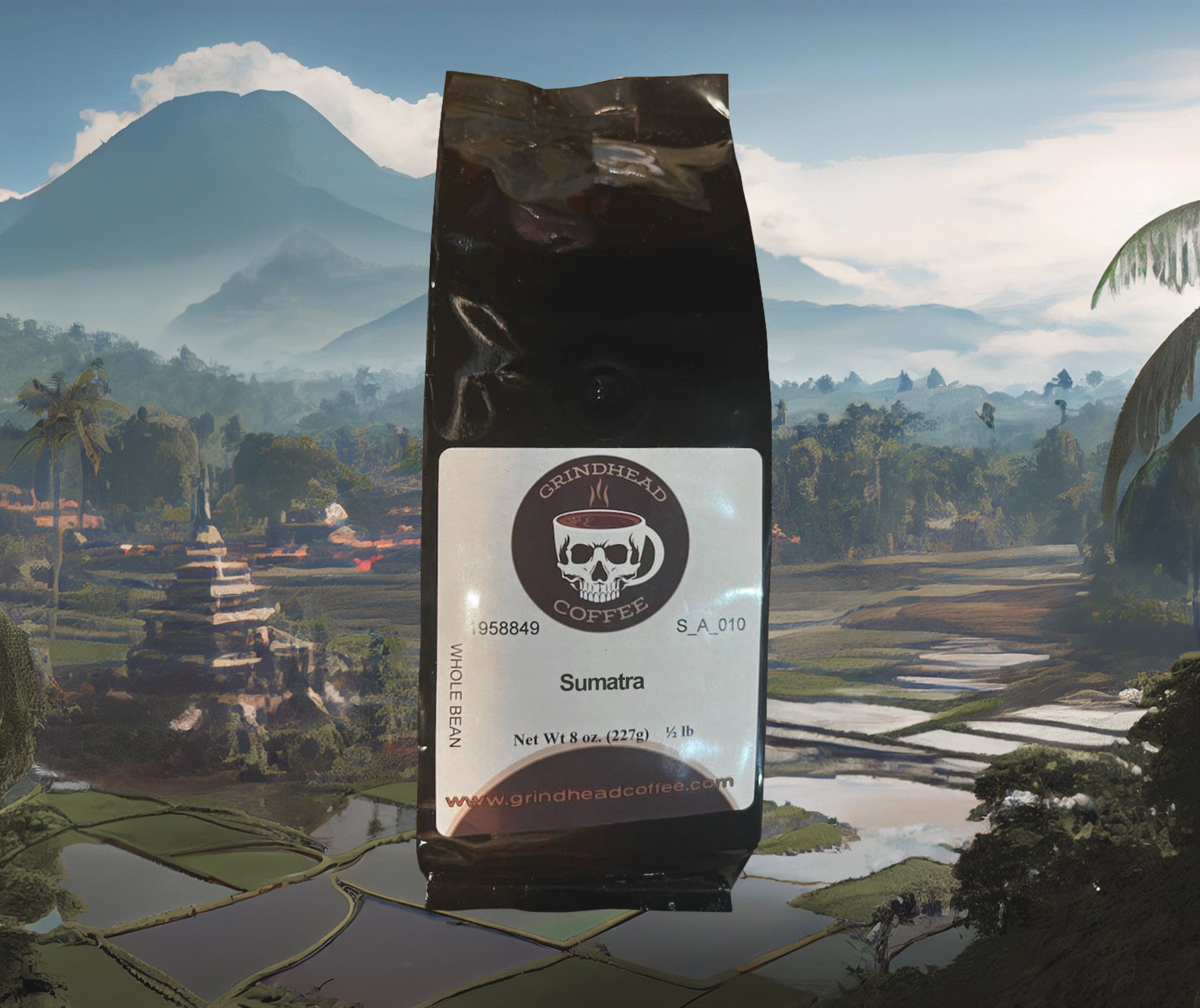 Black Coffee Beans from Sumatra - Coffee Lover Gift - Dark-bodied brew