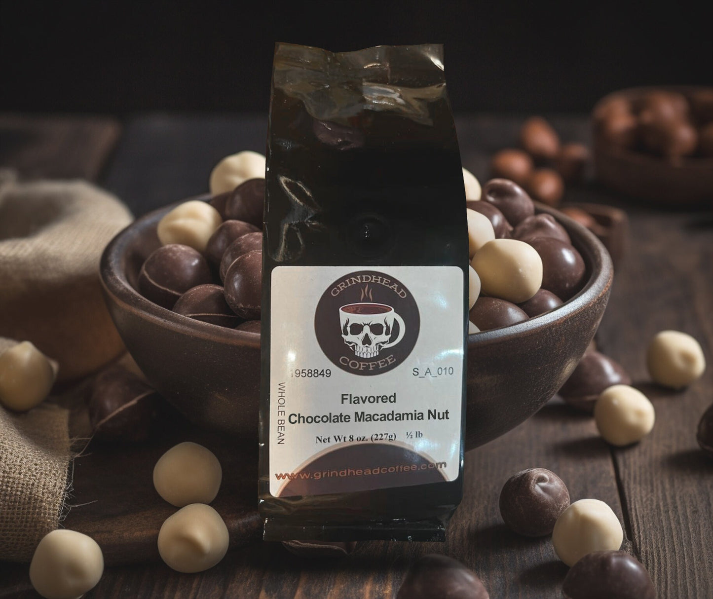 Chocolate Macadamia Nut Coffee - Dessert Coffee Lover Gift - Sweet Coffee