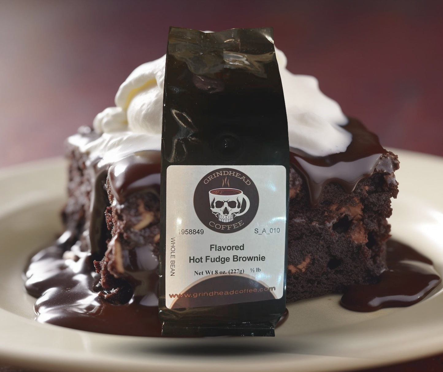 Hot Fudge Brownie Coffee - Luxury Coffee Lover Gift - Medium - Half lb Samples