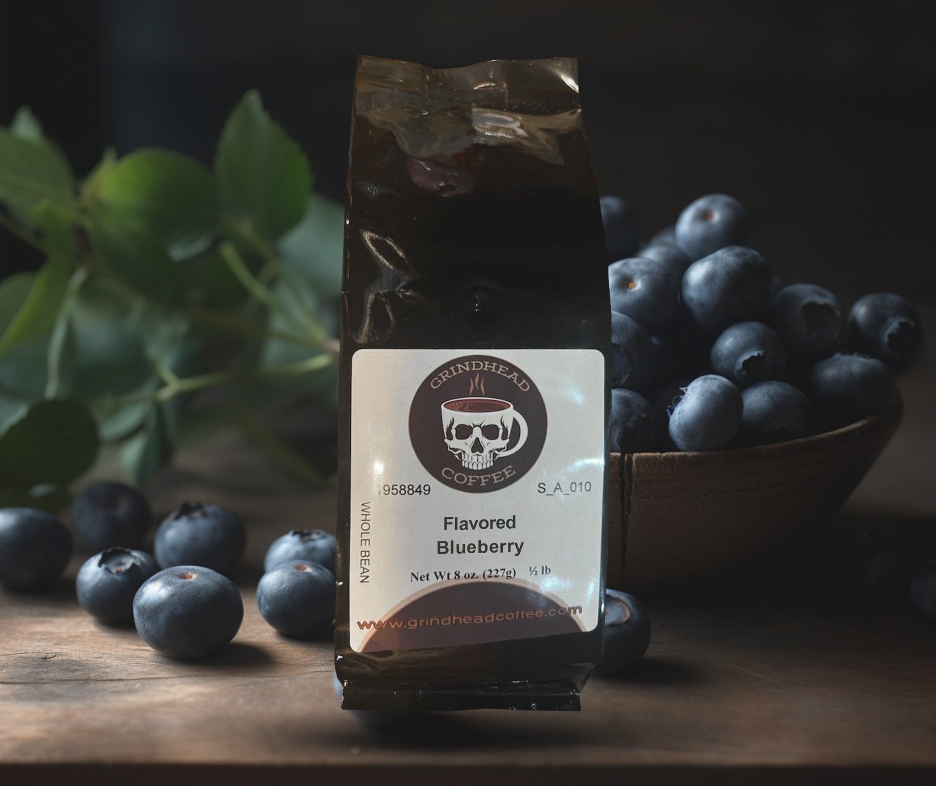 Blueberry Coffee - Luxury Coffee Lover Gift - Blueberry Flavored Coffee - Springtime Coffee